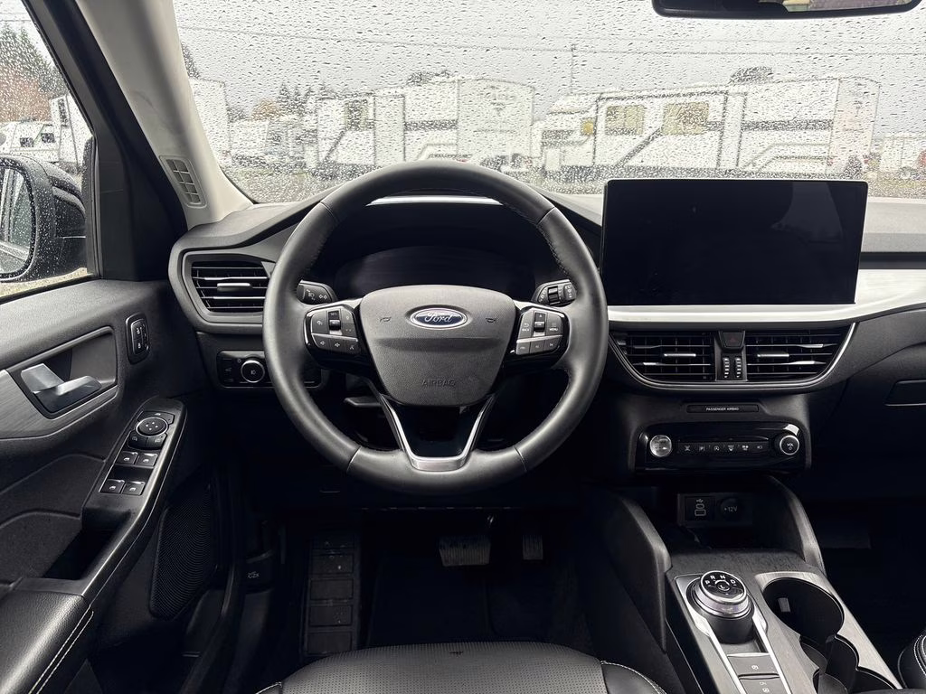 2024 Black Ford Escape Platinum AWD SUV