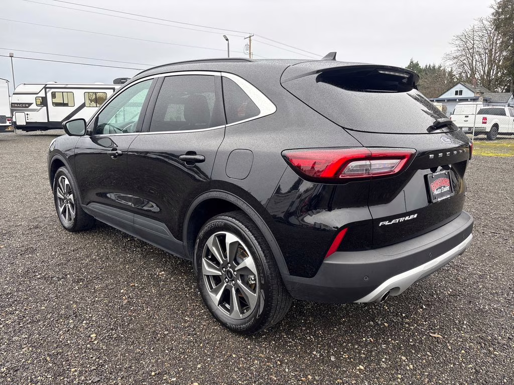2024 Black Ford Escape Platinum AWD SUV