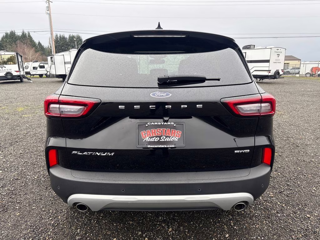 2024 Black Ford Escape Platinum AWD SUV