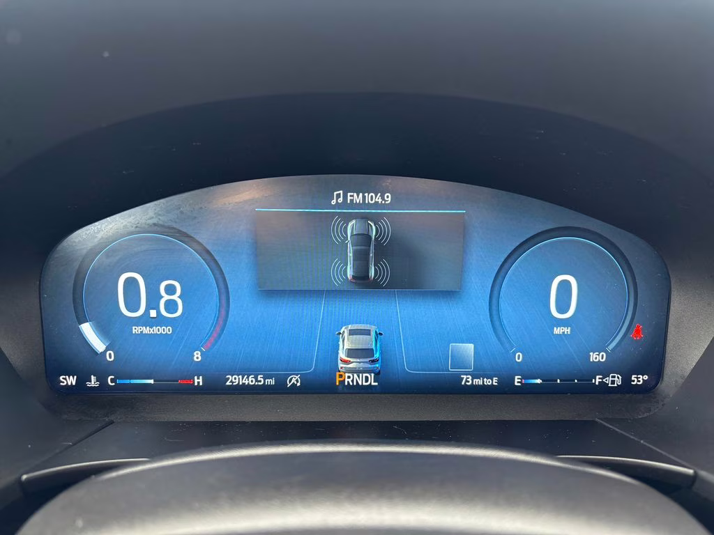 2024 Black Ford Escape Platinum AWD SUV