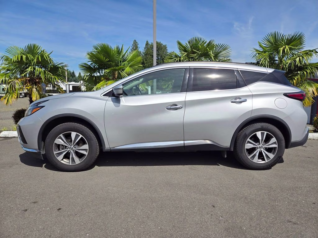 2021 Brilliant Silver Metallic Nissan Murano SV AWD SUV