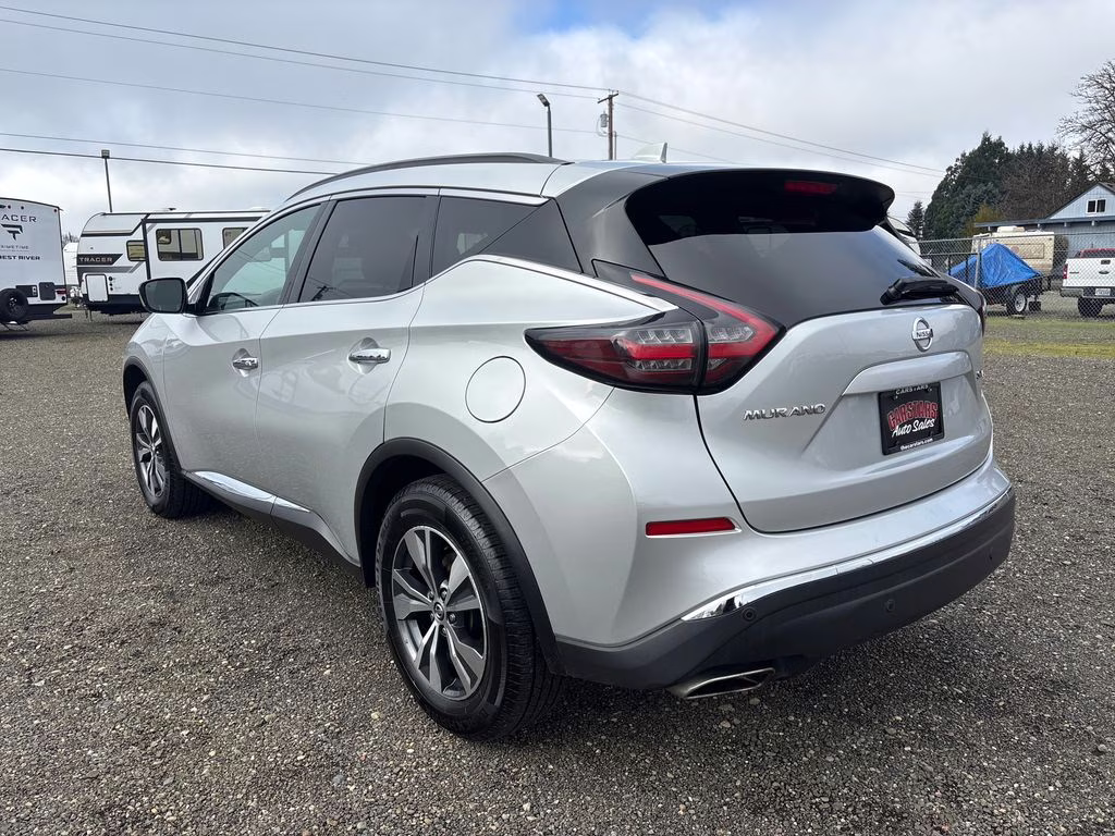 2021 Brilliant Silver Metallic Nissan Murano SV AWD SUV