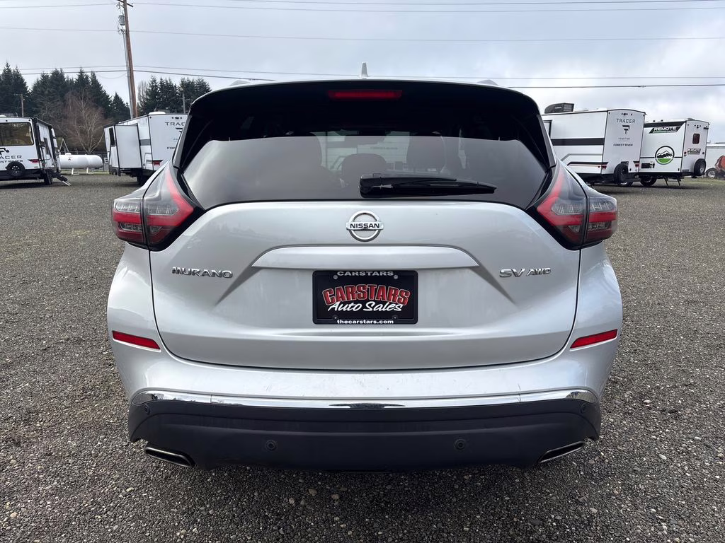 2021 Brilliant Silver Metallic Nissan Murano SV AWD SUV