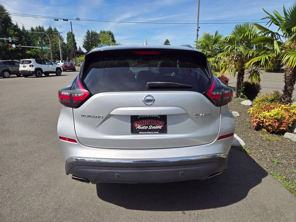 2021 Brilliant Silver Metallic Nissan Murano SV AWD SUV