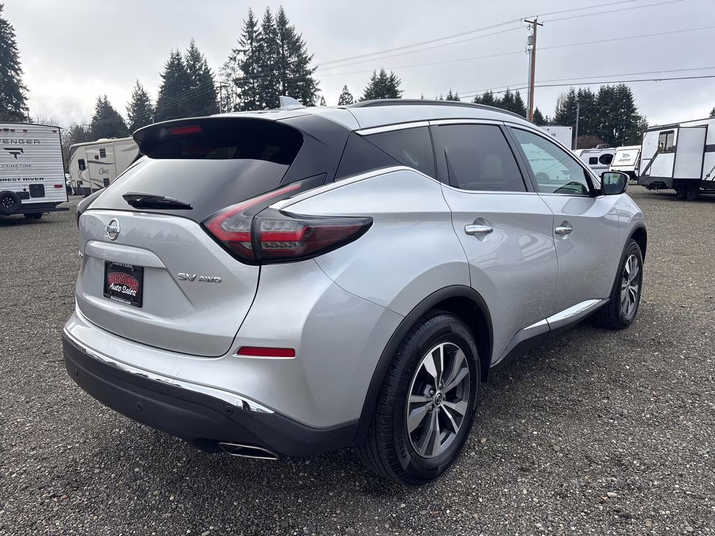 2021 Brilliant Silver Metallic Nissan Murano SV AWD SUV