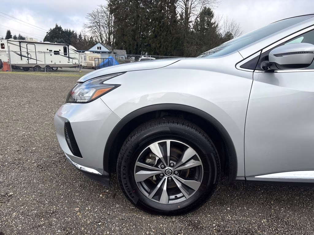 2021 Brilliant Silver Metallic Nissan Murano SV AWD SUV