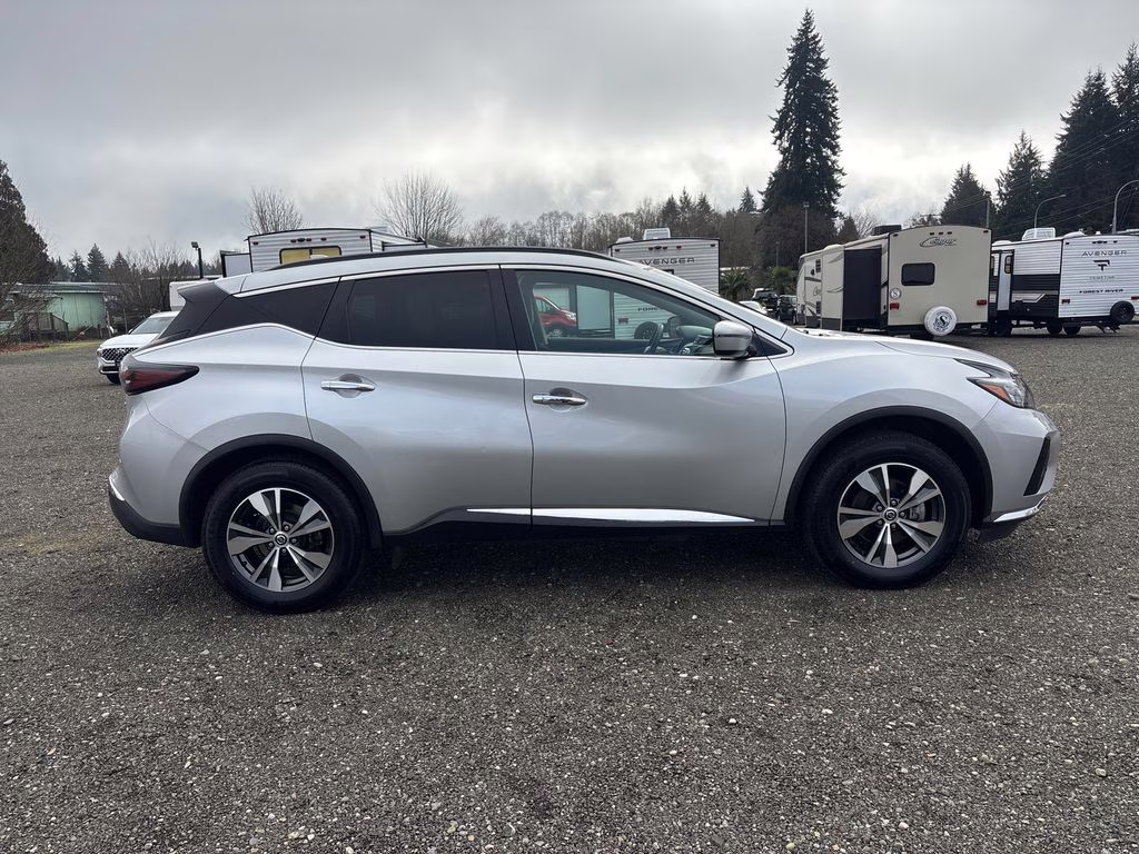 2021 Brilliant Silver Metallic Nissan Murano SV AWD SUV