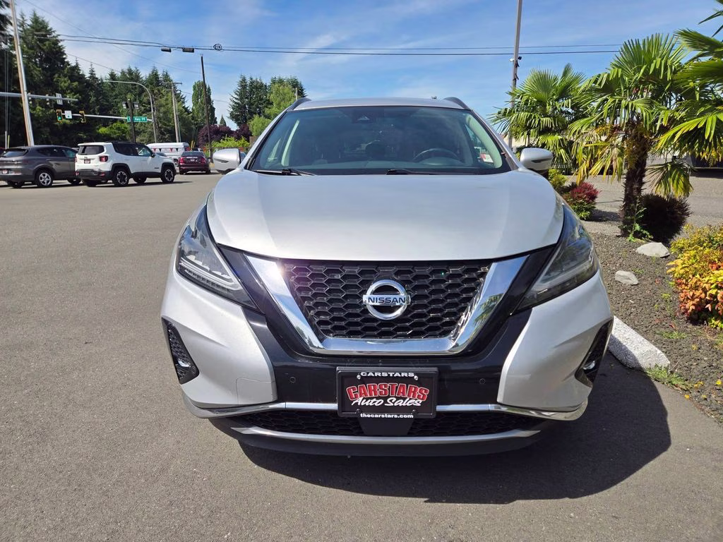 2021 Brilliant Silver Metallic Nissan Murano SV AWD SUV