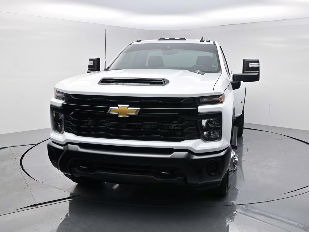 2025 Summit White Chevrolet Silverado 3500HD Work Truck 4X4 Truck