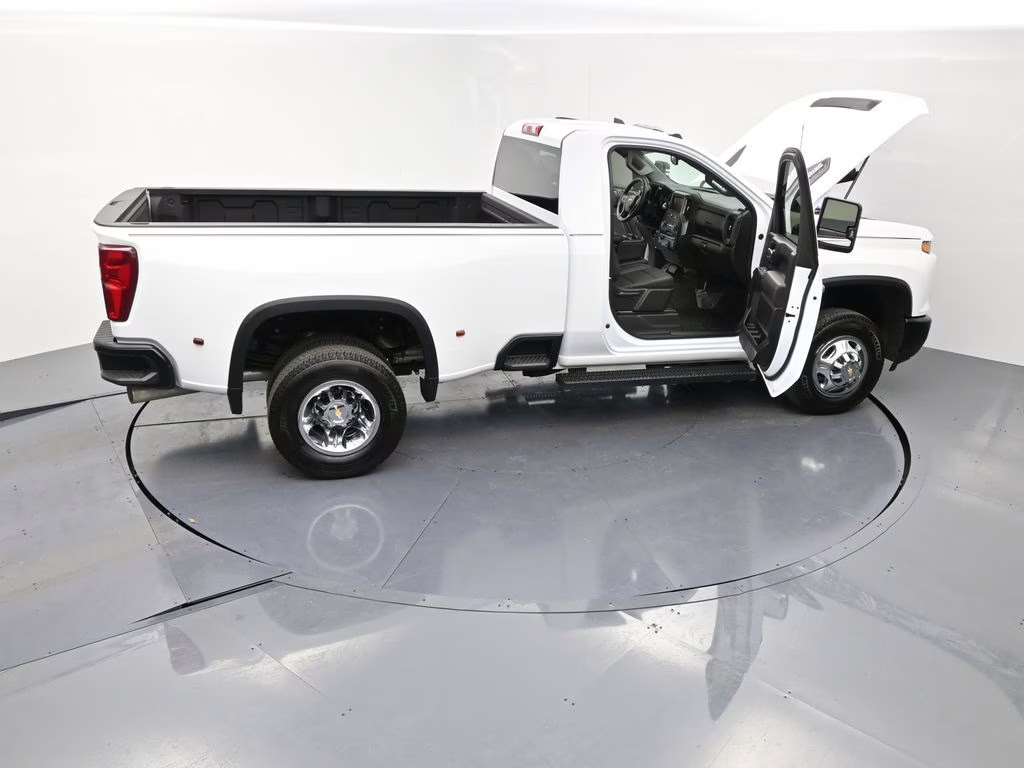 2025 Summit White Chevrolet Silverado 3500HD Work Truck 4X4 Truck
