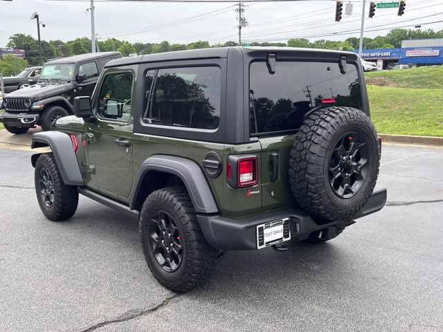 2023 Sarge Green Clearcoat Jeep Wrangler Willys Sport 4X4 Convertible