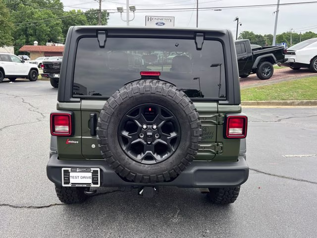 2023 Sarge Green Clearcoat Jeep Wrangler Willys Sport 4X4 Convertible