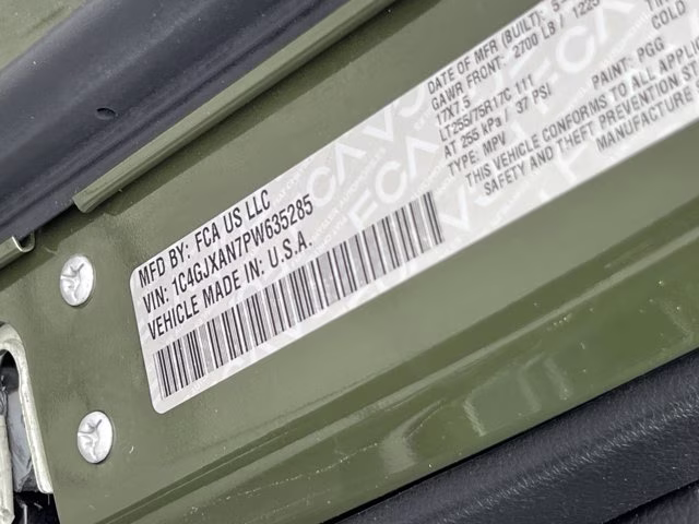 2023 Sarge Green Clearcoat Jeep Wrangler Willys Sport 4X4 Convertible