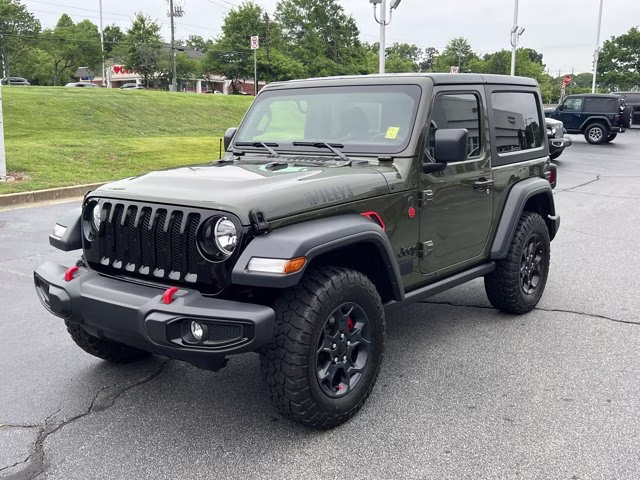 2023 Sarge Green Clearcoat Jeep Wrangler Willys Sport 4X4 Convertible