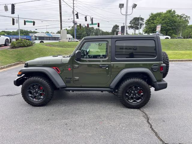 2023 Sarge Green Clearcoat Jeep Wrangler Willys Sport 4X4 Convertible