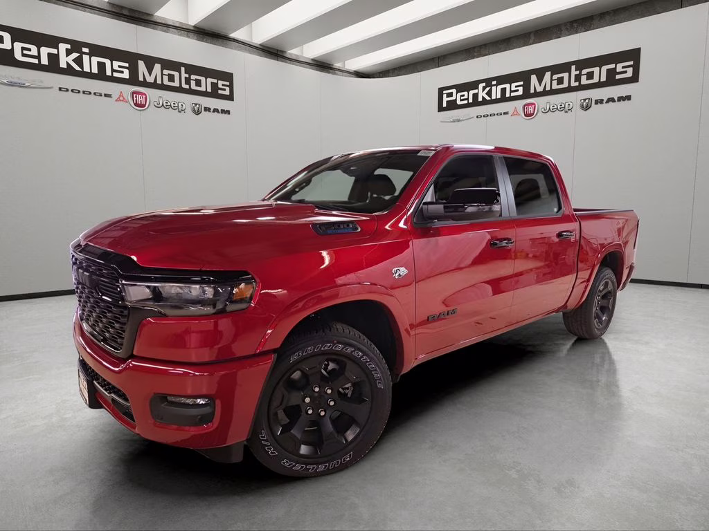 2026 Molten Red Pearlcoat Ram 1500 Big Horn/Lone Star 4X4 Truck