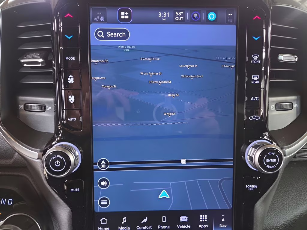 2026 Molten Red Pearlcoat Ram 1500 Big Horn/Lone Star 4X4 Truck