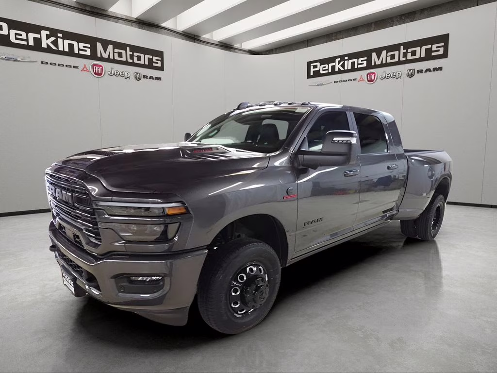 2026 Granite Crystal Metallic Clearcoat Ram 3500 Laramie 4X4 Truck