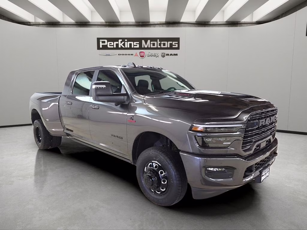 2026 Granite Crystal Metallic Clearcoat Ram 3500 Laramie 4X4 Truck