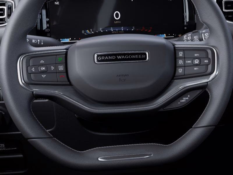 2026 Bright White Clearcoat Jeep Grand Wagoneer Grand Wagoneer 4x4 4X4 SUV