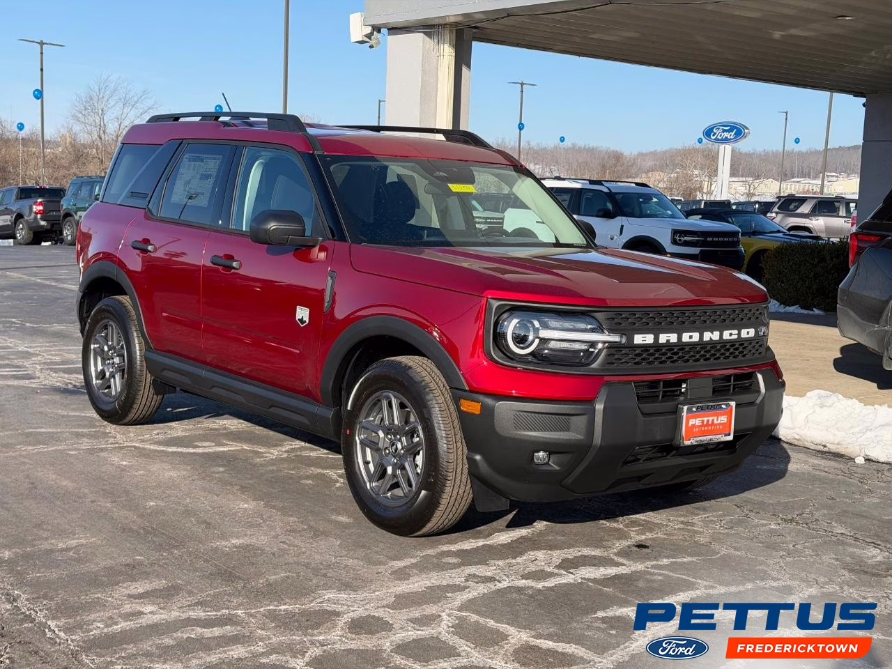 2026 Ruby Red Metallic Tinted Clearcoat Ford Bronco Sport Big Bend 4X4 SUV