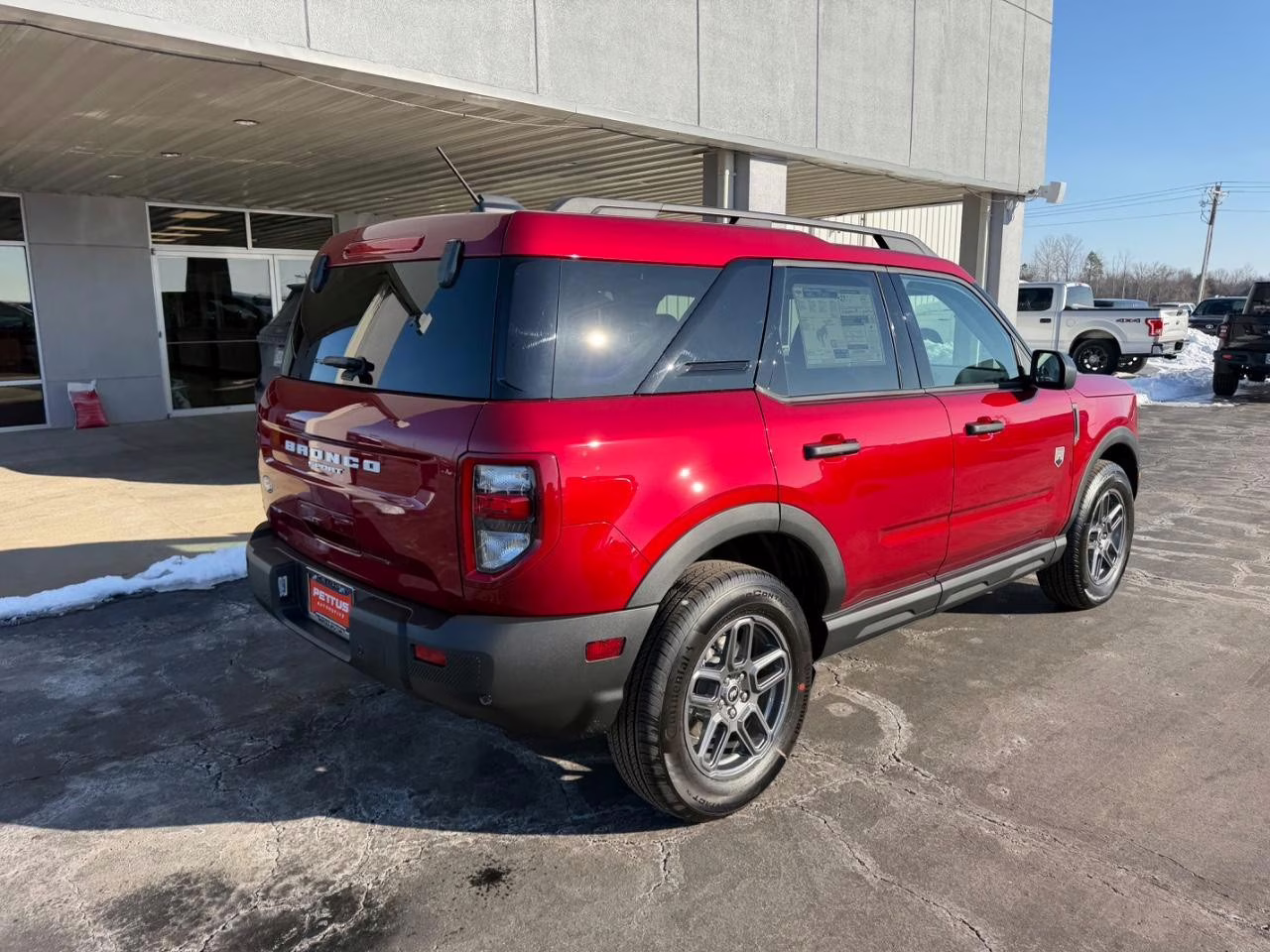 2026 Ruby Red Metallic Tinted Clearcoat Ford Bronco Sport Big Bend 4X4 SUV
