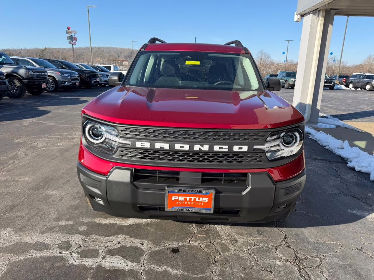 2026 Ruby Red Metallic Tinted Clearcoat Ford Bronco Sport Big Bend 4X4 SUV