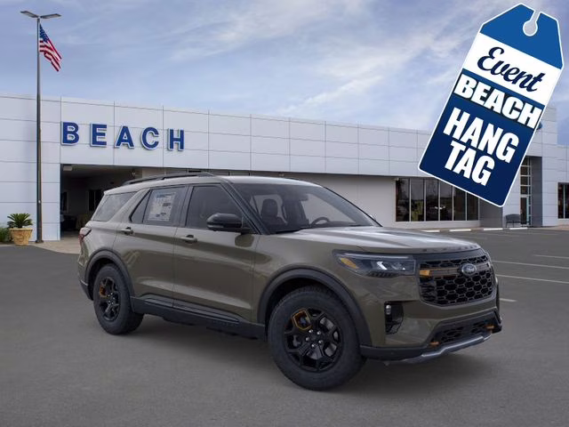 2026 Gray Ford Explorer Tremor 4X4 SUV