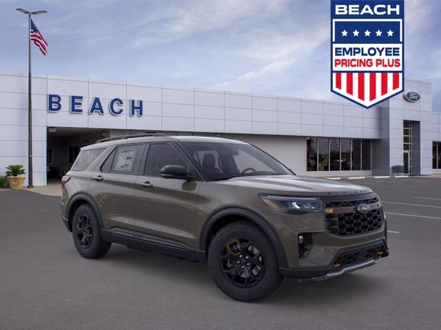 2026 Gray Ford Explorer Tremor 4X4 SUV