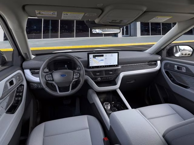2026 Star White Metallic Tri-Coat Ford Explorer Platinum 4X4 SUV