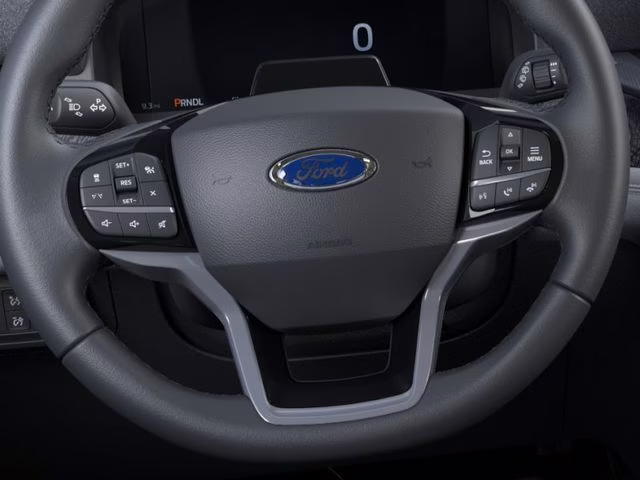 2026 Star White Metallic Tri-Coat Ford Explorer Platinum 4X4 SUV
