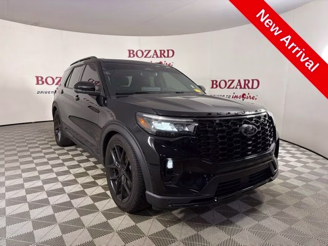 2026 Black Metallic Ford Explorer ST 4X4 SUV