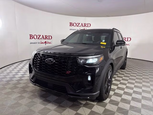 2026 Black Metallic Ford Explorer ST 4X4 SUV