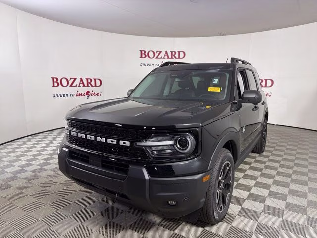 2026 Shadow Black Ford Bronco Sport Outer Banks 4X4 SUV