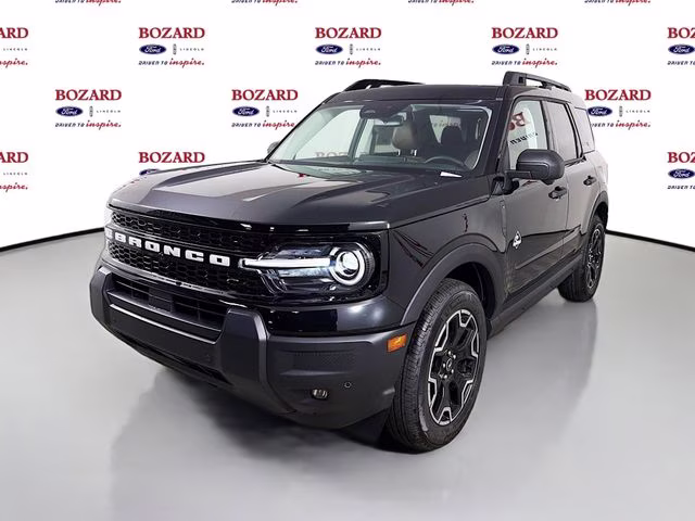 2026 Shadow Black Ford Bronco Sport Outer Banks 4X4 SUV