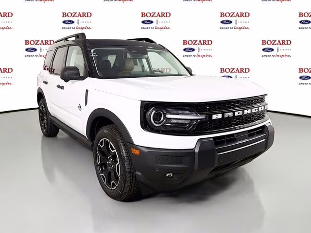 2026 Oxford White Ford Bronco Sport Outer Banks 4X4 SUV