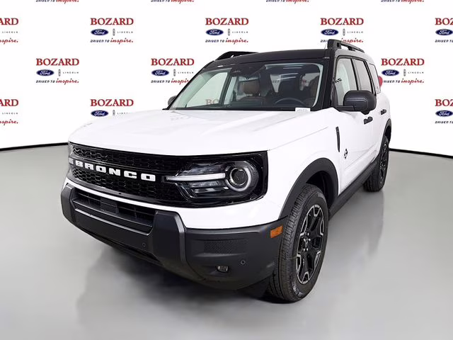 2026 Oxford White Ford Bronco Sport Outer Banks 4X4 SUV