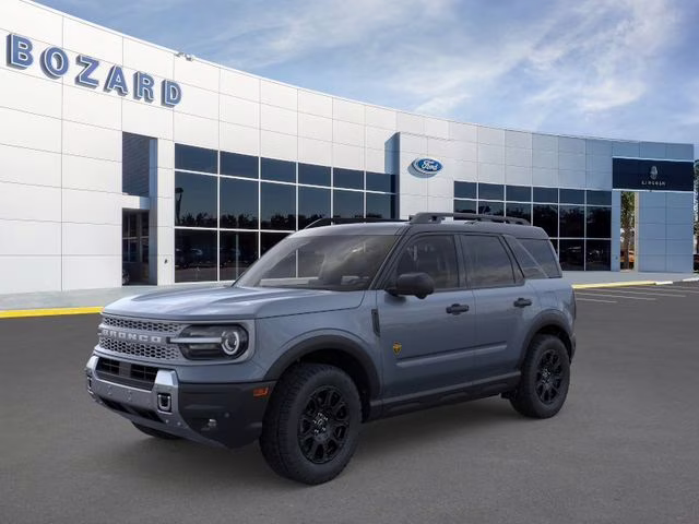 2026 Azure Gray Metallic Tri-Coat Ford Bronco Sport Badlands 4X4 SUV