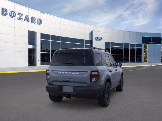 2026 Azure Gray Metallic Tri-Coat Ford Bronco Sport Badlands 4X4 SUV