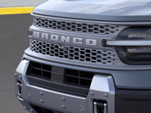 2026 Azure Gray Metallic Tri-Coat Ford Bronco Sport Badlands 4X4 SUV