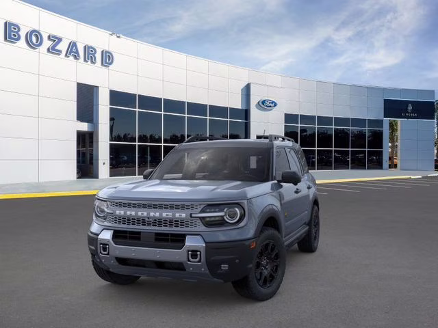 2026 Azure Gray Metallic Tri-Coat Ford Bronco Sport Badlands 4X4 SUV