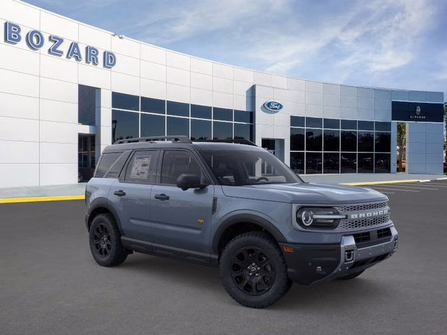 2026 Azure Gray Metallic Tri-Coat Ford Bronco Sport Badlands 4X4 SUV