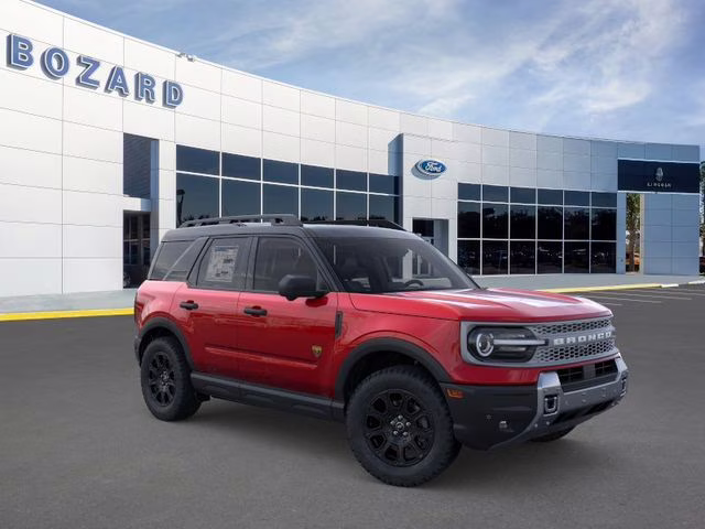 2026 Ruby Red Metallic Tinted Clearcoat Ford Bronco Sport Badlands 4X4 SUV