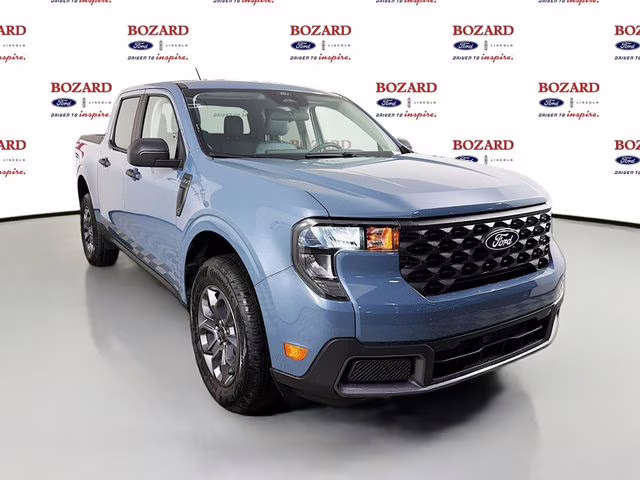 2026 Azure Gray Metallic Tri-Coat Ford Maverick XLT AWD Truck