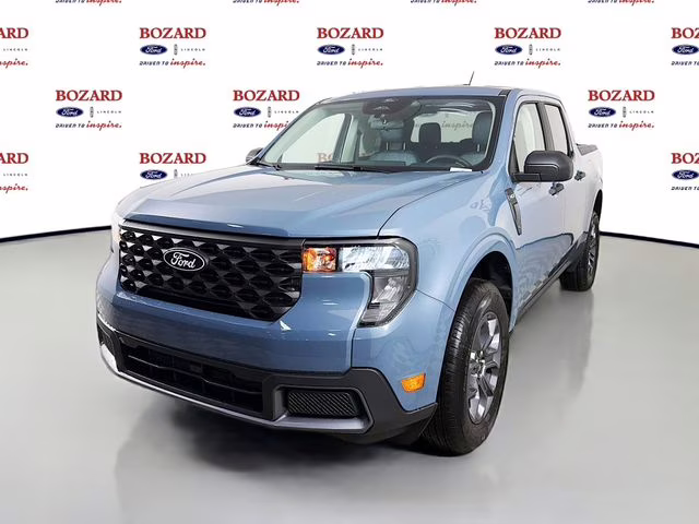 2026 Azure Gray Metallic Tri-Coat Ford Maverick XLT AWD Truck