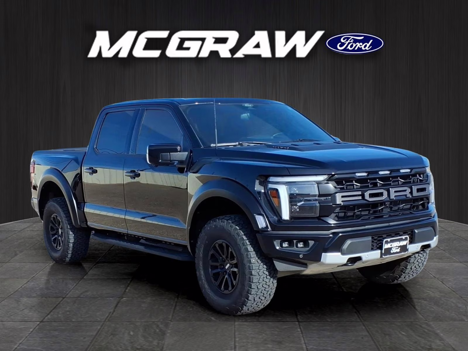 2024 Black Metallic Ford F-150 Raptor 4X4 Truck
