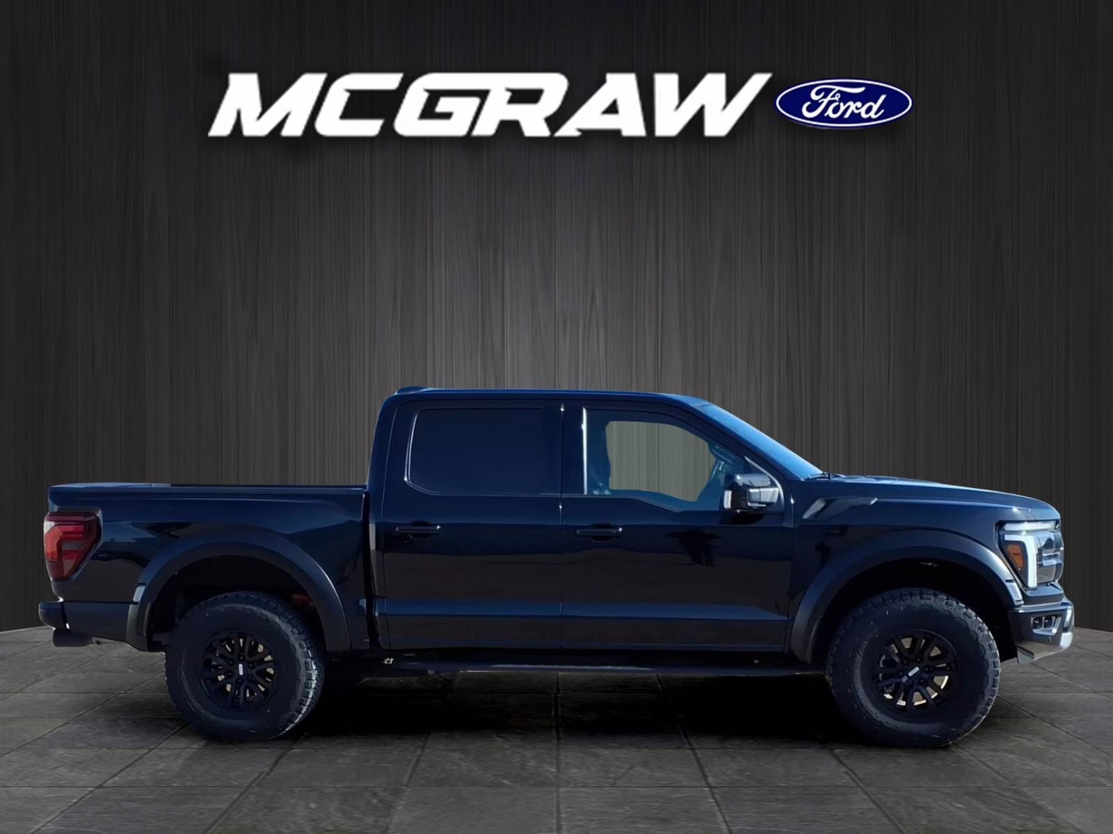 2024 Black Metallic Ford F-150 Raptor 4X4 Truck