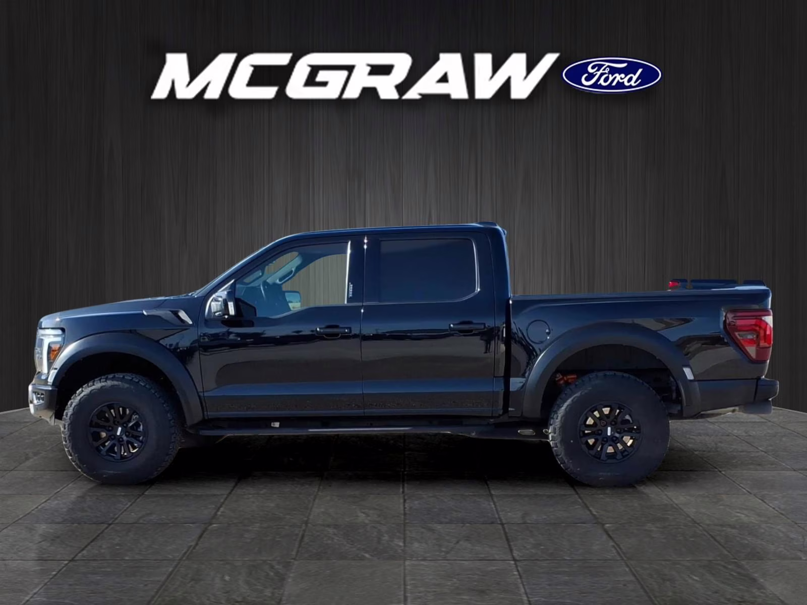 2024 Black Metallic Ford F-150 Raptor 4X4 Truck