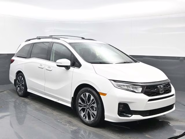 2026 Platinum White Pearl Honda Odyssey Elite FWD Van