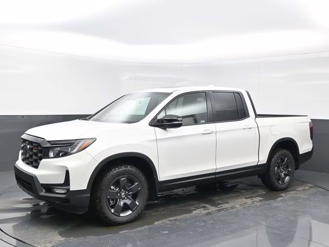 2026 Platinum White Pearl Honda Ridgeline TrailSport AWD Truck
